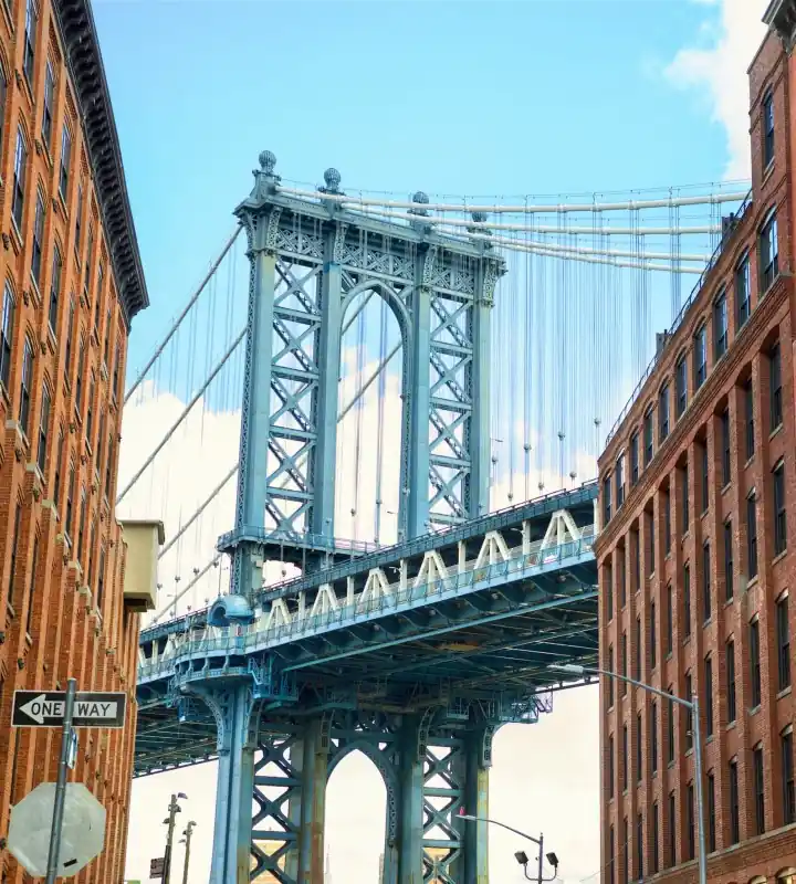 Fototapeta na flizelinie MS-3-0012 MANHATTAN BRIDGE Wysoka jakość