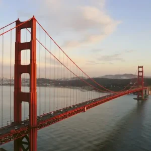 Super okazja Fototapeta na flizelinie MS-3-0015 GOLDEN GATE