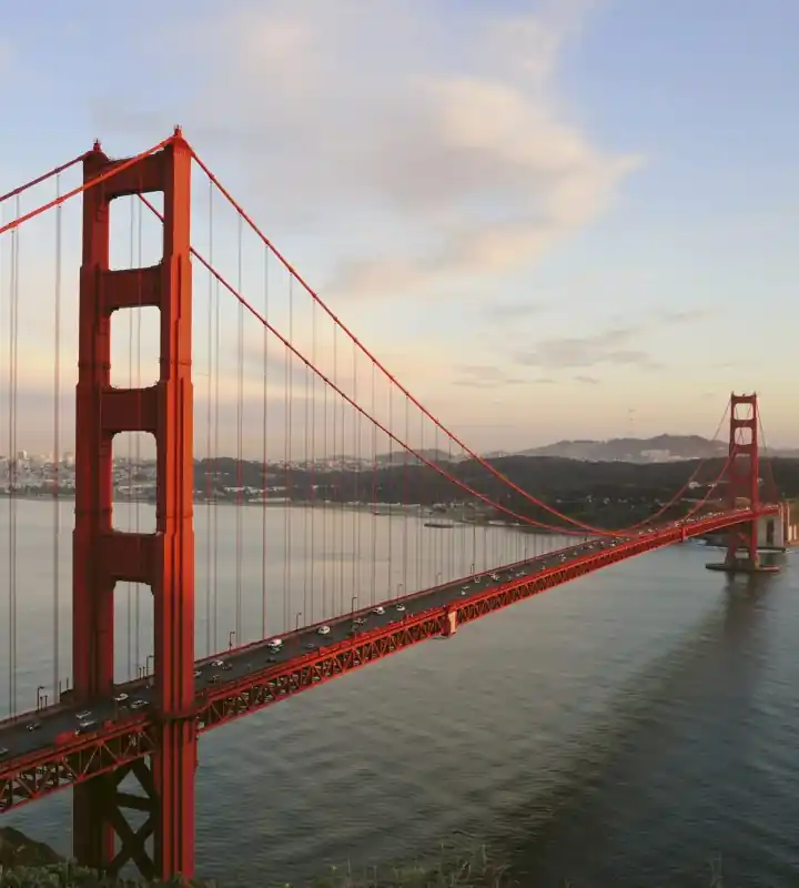 Super okazja Fototapeta na flizelinie MS-3-0015 GOLDEN GATE