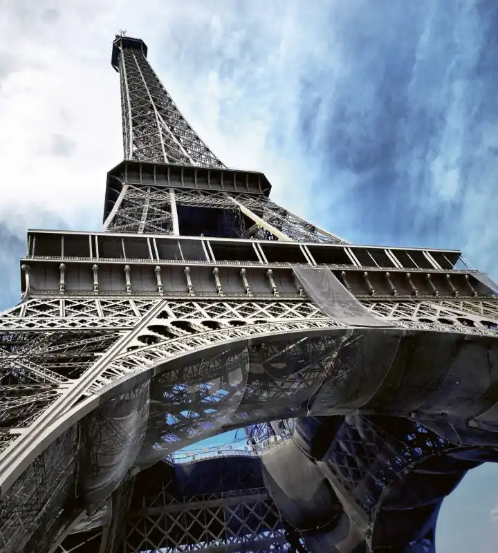 Fototapeta na flizelinie MS-3-0026 EIFFEL TOWER Super okazja