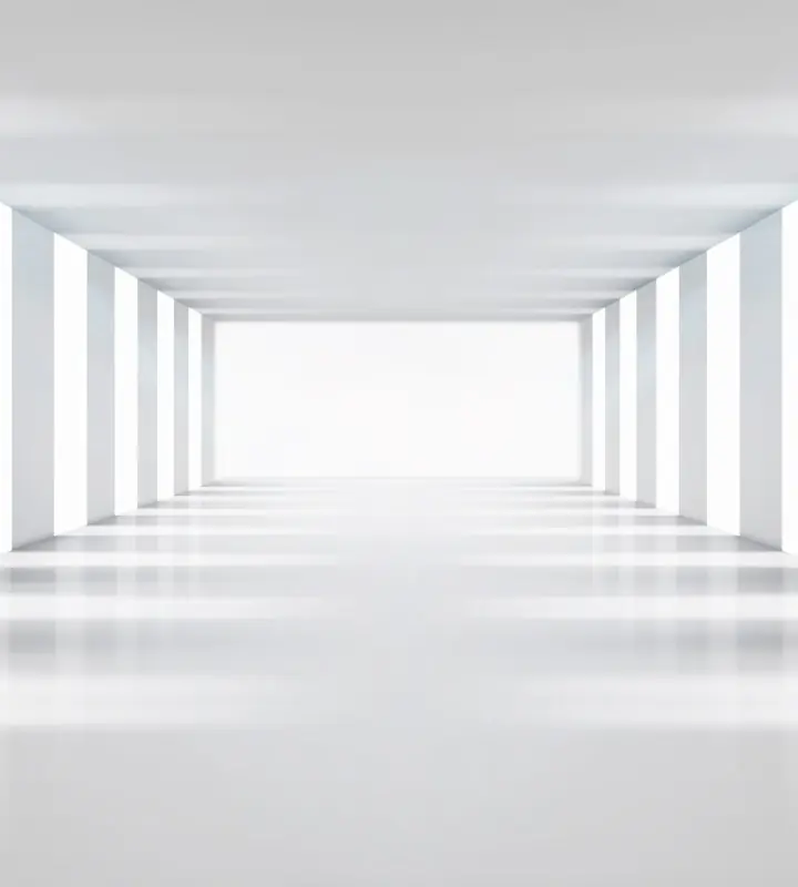 Fototapeta na flizelinie MS-3-0036 WHITE CORRIDOR Do wyczerpania zapasów