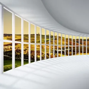 Szybka wysyłka Fototapeta na flizelinie MS-3-0040 ROUNDED HALL