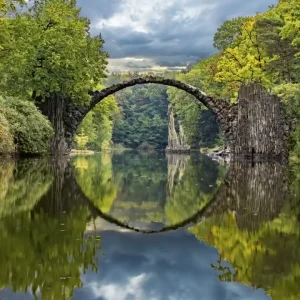Fototapeta na flizelinie MS-3-0060 ARCH BRIDGE Łatwy zwrot
