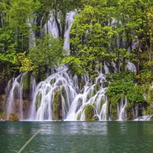 Bezpieczna płatność Fototapeta na flizelinie MS-3-0078 PLITVICE LAKES