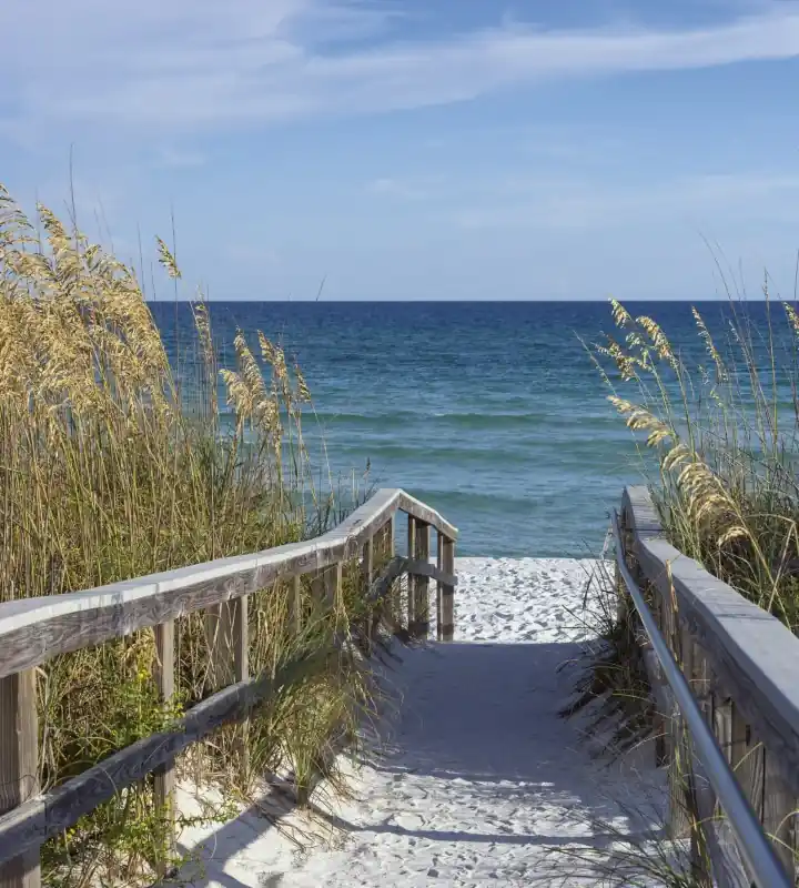 Oferta limitowana Fototapeta na flizelinie MS-3-0212 SANDY BOARDWALK