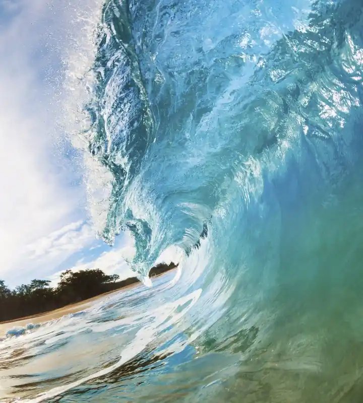 Sprawdź teraz Fototapeta na flizelinie MS-3-0213 OCEAN WAVE