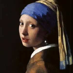 Okazja Fototapeta na flizelinie MS-3-0254 GIRL WITH PEARL EARRING - JOHANNES VERMEER