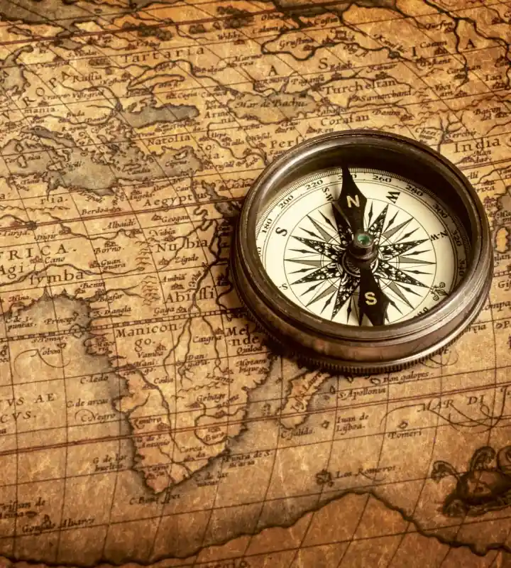Fototapeta na flizelinie MS-3-0264 COMPASS Łatwy zwrot