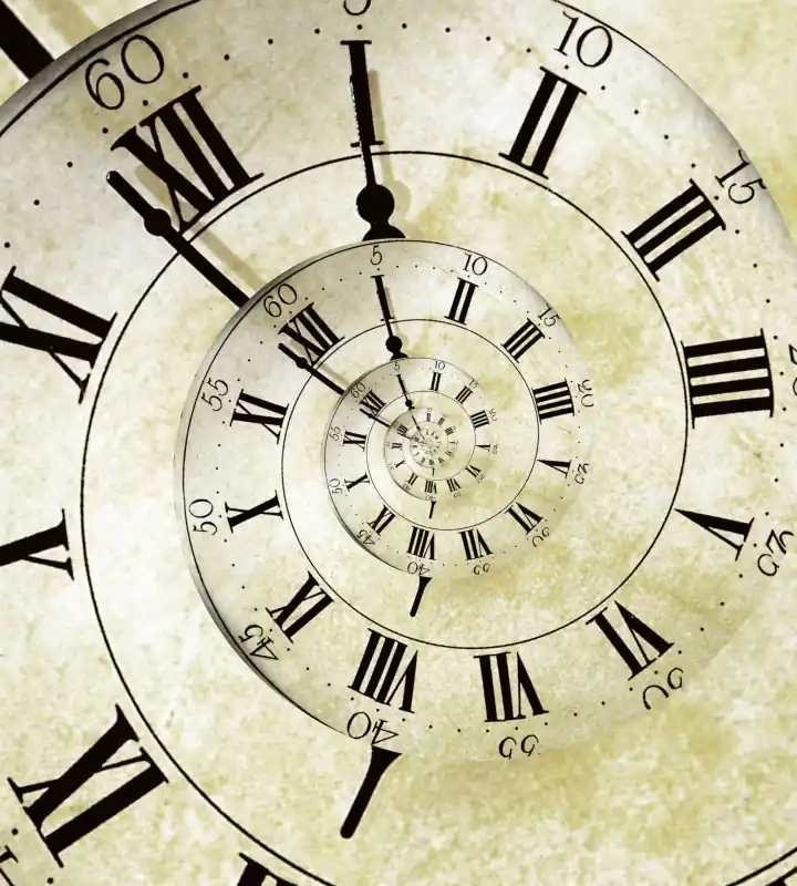 Wyjątkowa oferta Fototapeta na flizelinie MS-3-0272 SPIRAL CLOCK