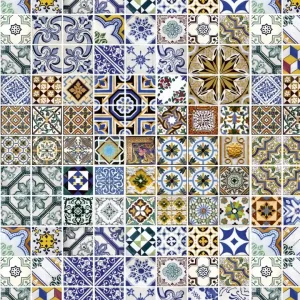 Wysoka jakość Fototapeta na flizelinie MS-3-0275 PORTUGAL TILES