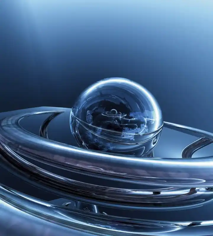 Fototapeta na flizelinie MS-3-0282 GLASS SPHERE Dostępne od ręki