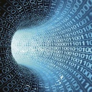 Fototapeta na flizelinie MS-3-0283 BINARY STREAM Do wyczerpania zapasów