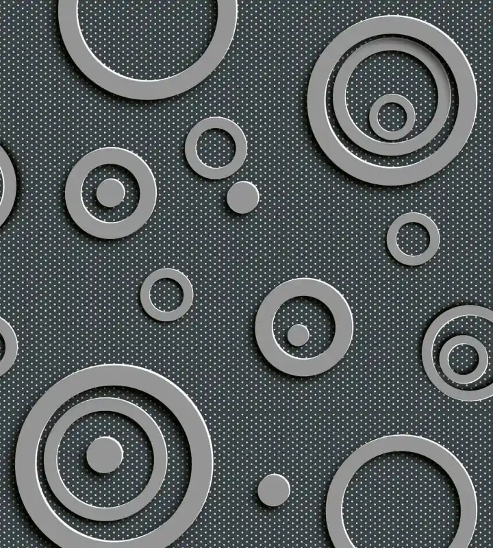 Fototapeta na flizelinie MS-3-0302 METAL CIRCLES Nowość