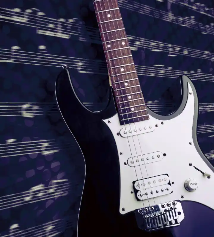 Okazja Fototapeta na flizelinie MS-3-0304 ELECTRIC GUITAR