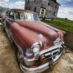 Fototapeta na flizelinie MS-3-0308 VETERAN CAR Bezpieczna płatność