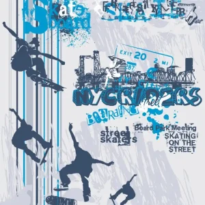 Fototapeta na flizelinie MS-3-0313 SKATE Zamów teraz