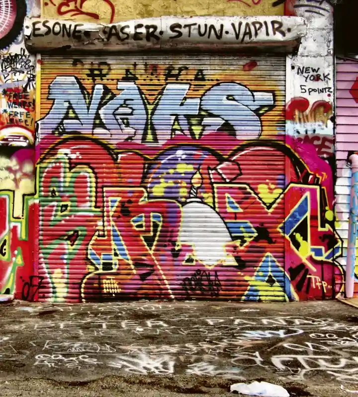 Fototapeta na flizelinie MS-3-0321 GRAFFITI STREET Nowy
