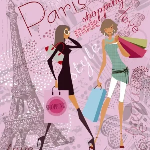 Zniżka Fototapeta na flizelinie MS-3-0331 PARIS STYLE