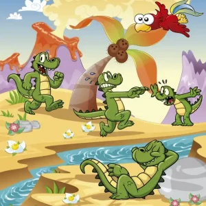Oferta Fototapeta na flizelinie MS-3-0344 CROCODILES