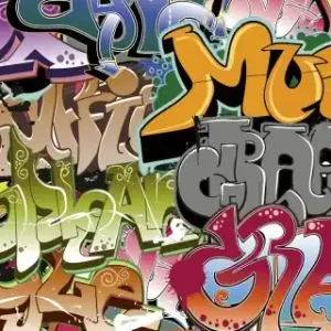 Fototapeta na flizelinie MP-2-0322 GRAFFITI ART. Zniżka