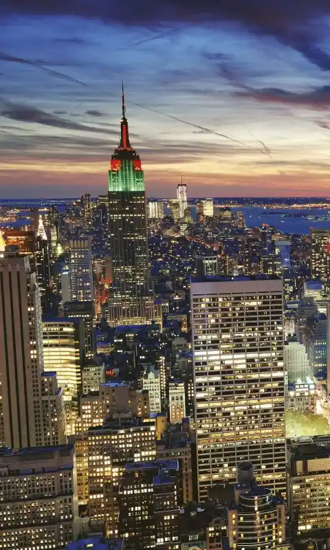 Tylko dziś Fototapeta na flizelinie MS-2-0014 NY SKYSCRAPERS