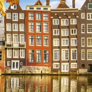 Tani Fototapeta na flizelinie MS-2-0024 HOUSES IN AMSTERDAM