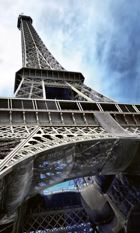 Szybka dostawa Fototapeta na flizelinie MS-2-0026 EIFFEL TOWER