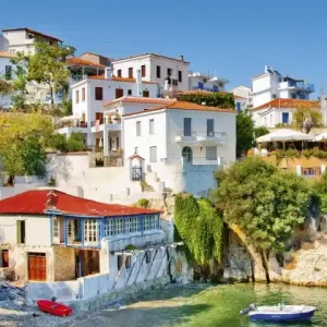 Fototapeta na flizelinie MS-2-0197 GREECE COAST Wyjątkowa oferta