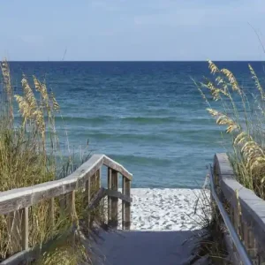 Promocja Fototapeta na flizelinie MS-2-0212 SANDY BOARDWALK