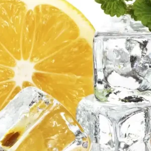 Okazja Fototapeta na flizelinie MS-2-0238 LEMON AND ICE
