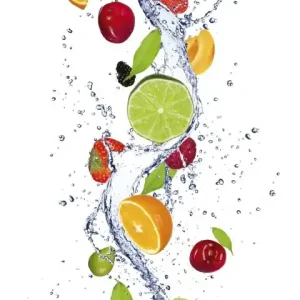 Obniżka ceny Fototapeta na flizelinie MS-2-0239 FRUITS IN WATER