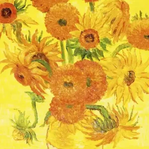 Fototapeta na flizelinie MS-2-0252 SUNFLOWERS - VINCENT VAN GOGH Szybka wysyłka