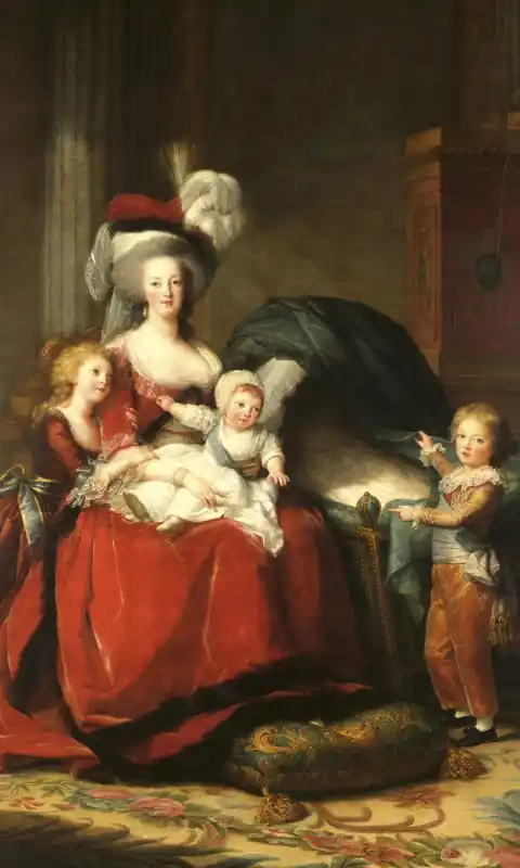 Fototapeta na flizelinie MS-2-0253 MARIE ANTOINETTE - VIGEE LE BRAUN Kup online