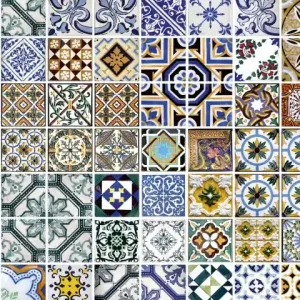 Fototapeta na flizelinie MS-2-0275 PORTUGAL TILES Łatwy zwrot