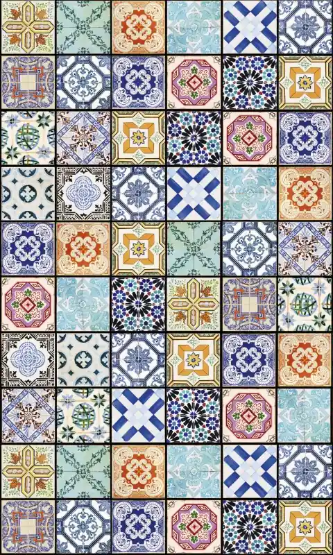 Fototapeta na flizelinie MS-2-0276 VINTAGE TILES Bezpieczna płatność