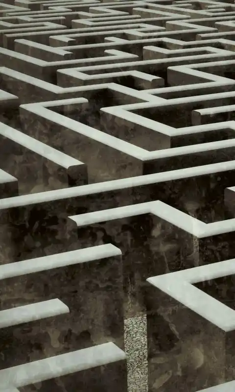 Szybka wysyłka Fototapeta na flizelinie MS-2-0279 LABYRINTH