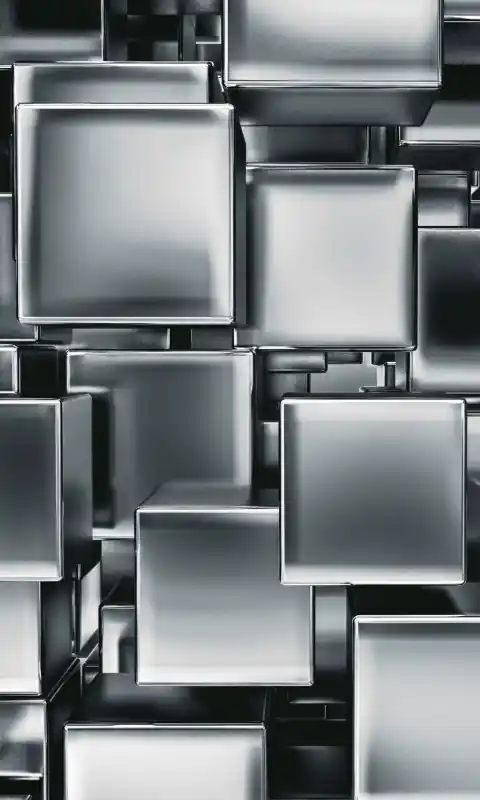 Fototapeta na flizelinie MS-2-0285 METAL CUBES Oferta czasowa