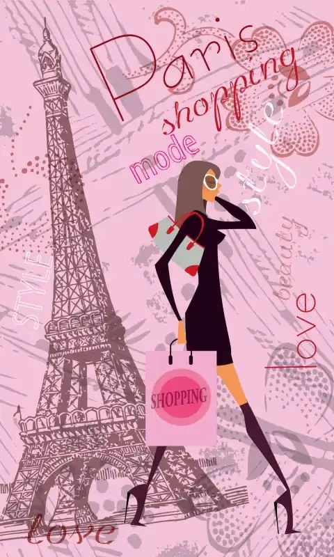 Fototapeta na flizelinie MS-2-0331 PARIS STYLE Oferta limitowana