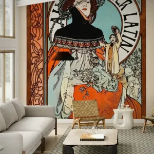 Alphonse Mucha - Au Quarter Latin Premium