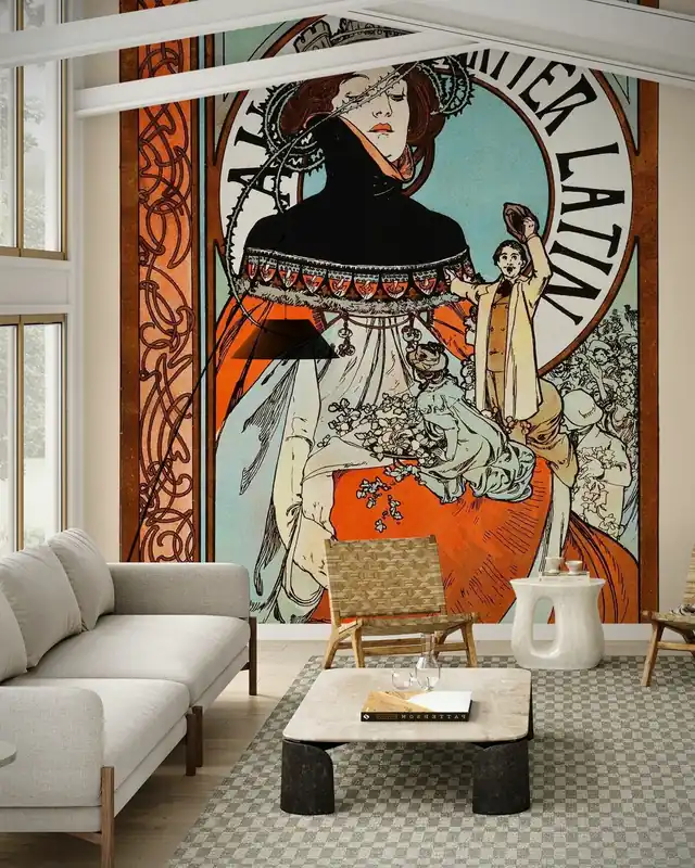 Alphonse Mucha - Au Quarter Latin Premium