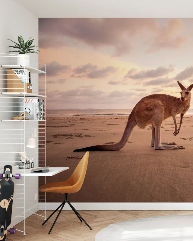 Bezpieczna płatność Kangur na australijskiej plaży