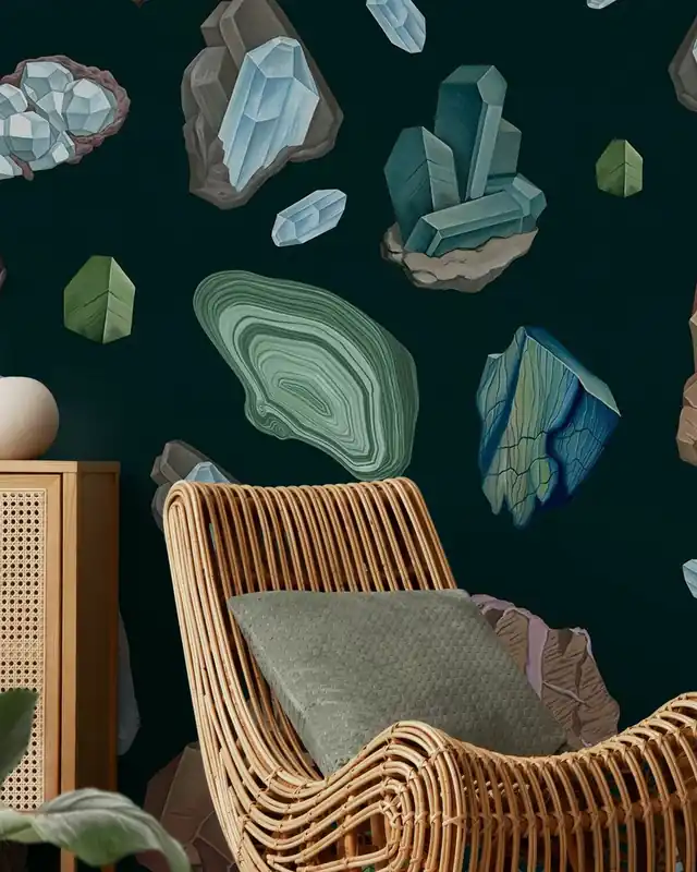 Taniej Mineralne wyroby rzemieślnicze - Głęboka zieleń