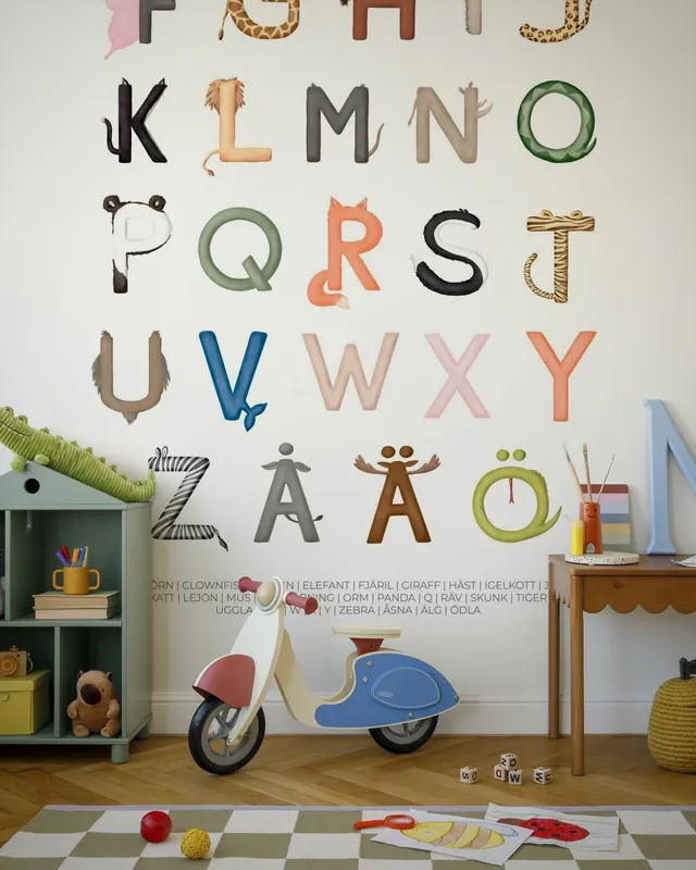 Łatwy zwrot Zwierzęce alfabety