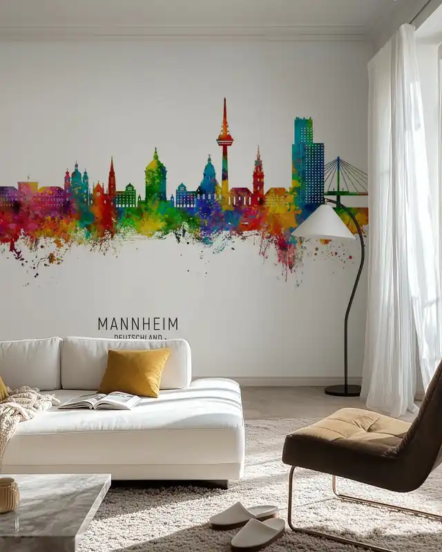 Bezpieczne zakupy Panorama Mannheim Niemcy
