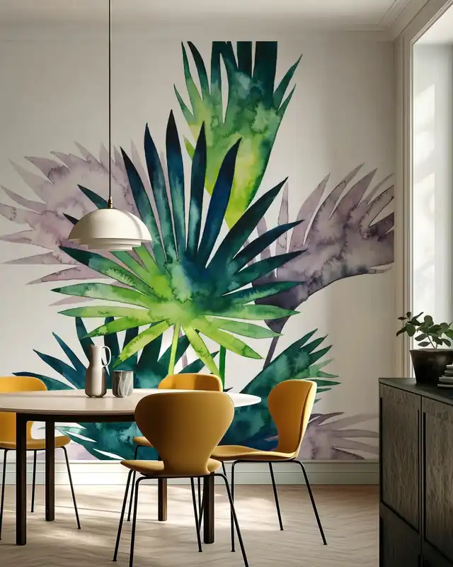 Lustr Zmierzch Palm III w Perłowej Bieli Darmowy zwrot