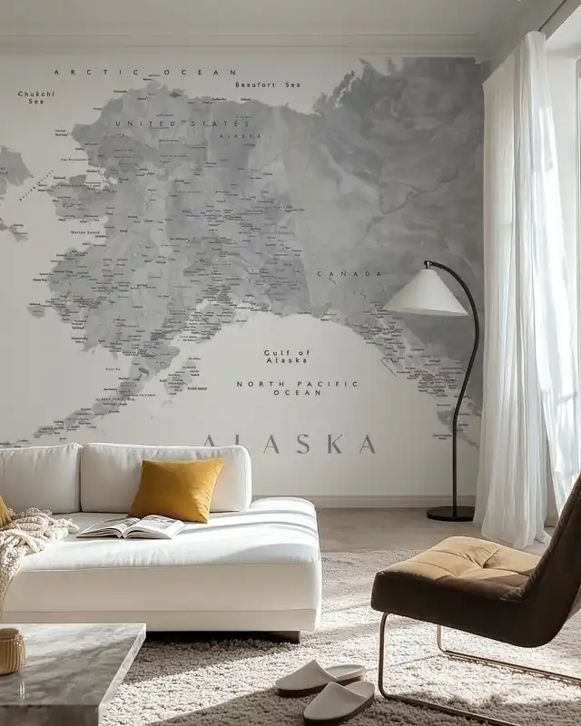Dodaj do koszyka Mapa Alaski