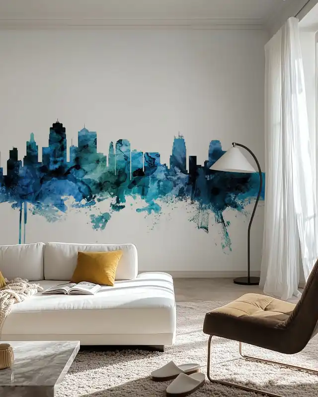 Kansas City Missouri Skyline Nowość