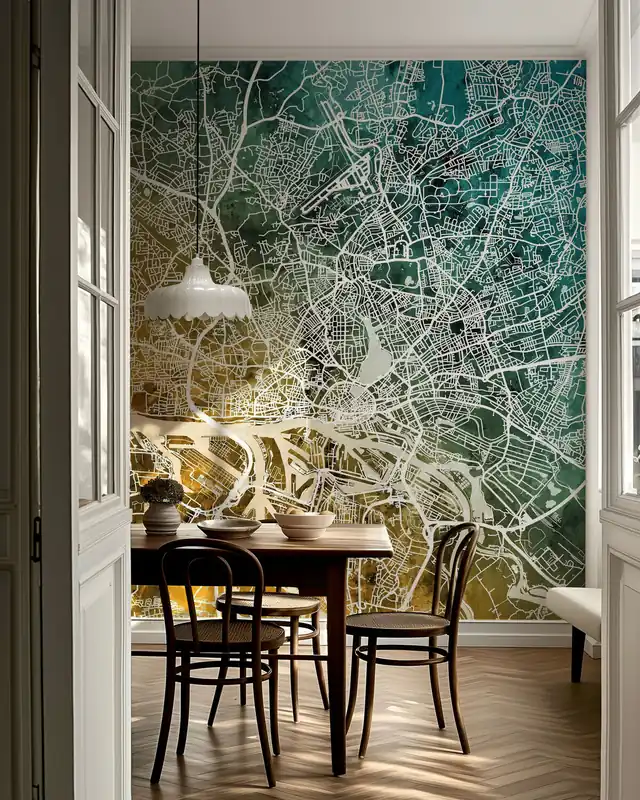 Mapa miasta Hamburg, Niemcy Zniżka