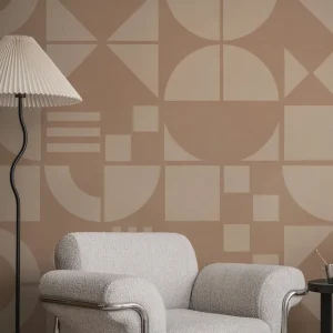 Bauhaus Geo - Terakota Darmowy zwrot