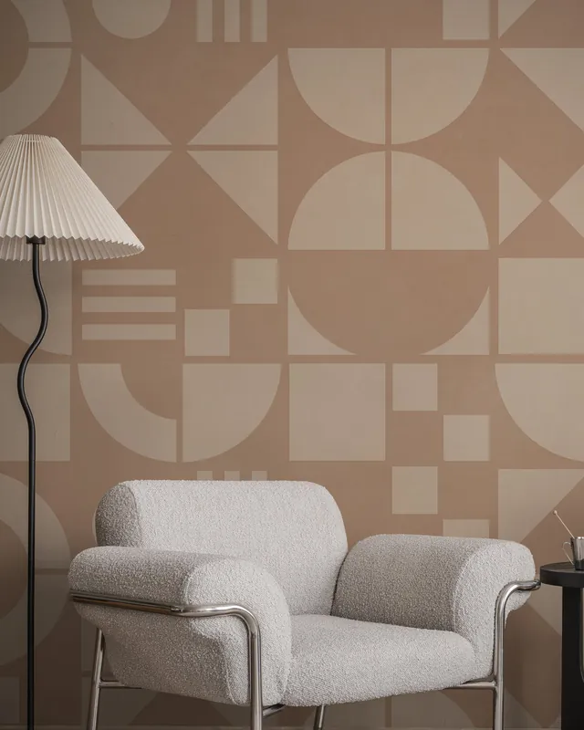 Bauhaus Geo - Terakota Darmowy zwrot